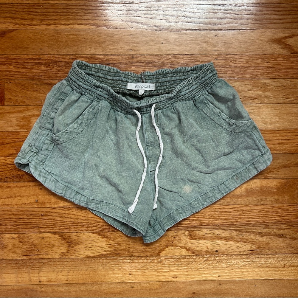 Rip Curl Olive Athletic Shorts